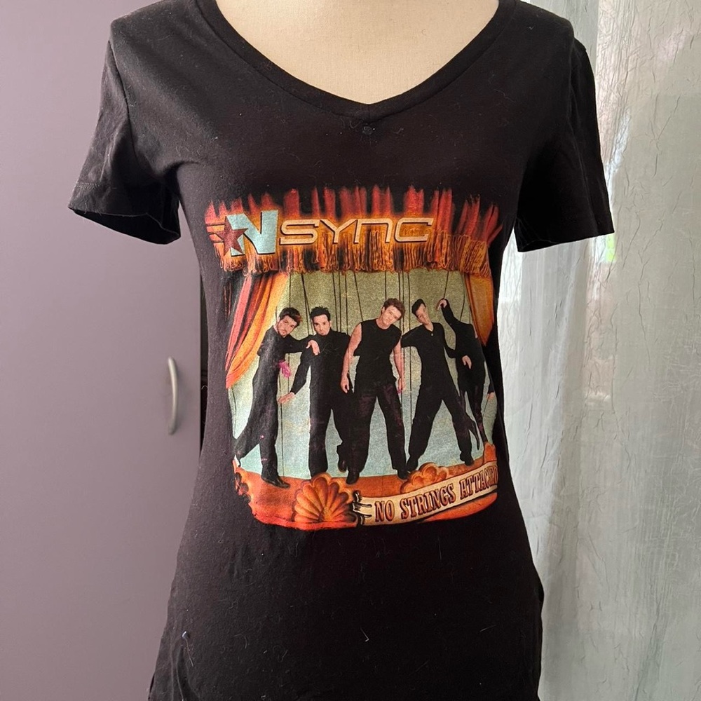 *NSYNC V LINE TEE